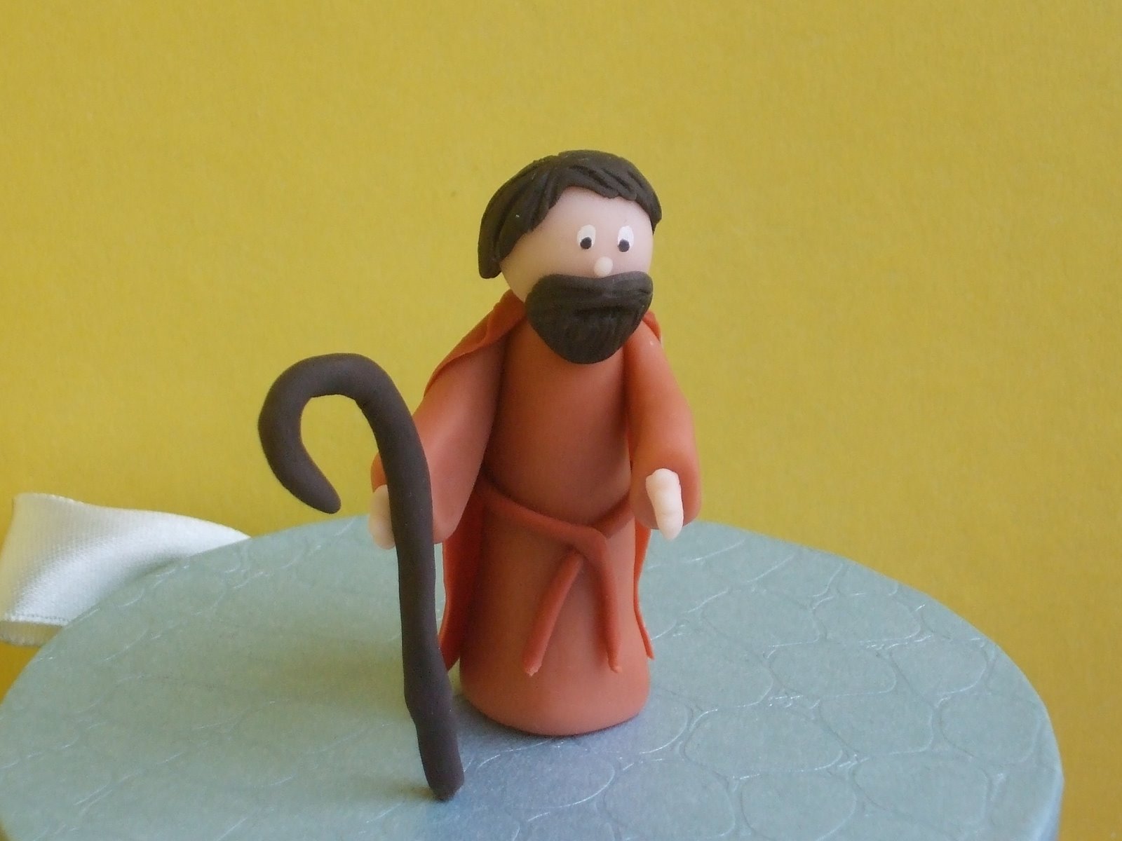 ๑۞๑(¯`I MIEI HOBBY´¯)๑۞๑: TUTORIAL: Presepe in pasta di mais